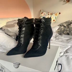 Black high-heel ankle boots | Worn ONCE!